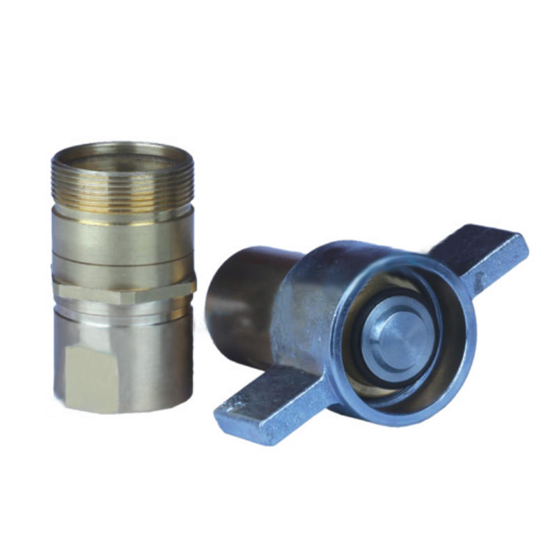 GT-L2 Heavy-dust wing nut thread type hydraulic quick coupling