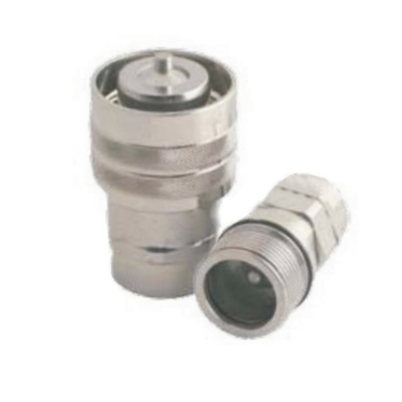 GT-CVV Manual thread locked type high flow hydraulic quick coupling