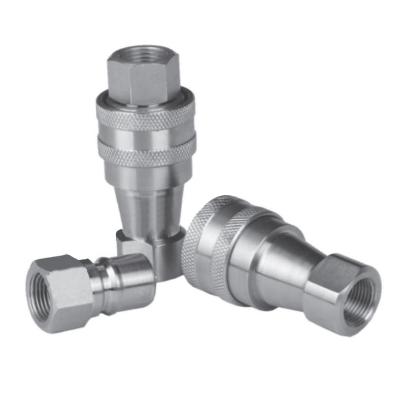 KZF Close type pneumatic and hydraulic quick coupling