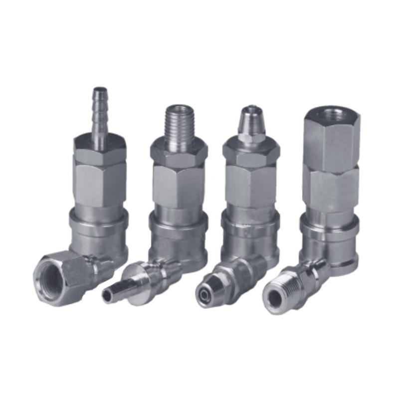 QKD153 Steel single disconnect pneumatic quick air fittings