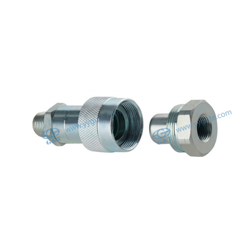 KZE-B thread locked type hydraulic quick coupling