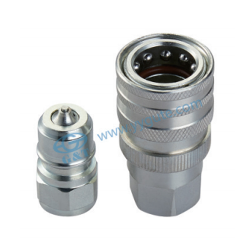 GT-TM with pressure relief type hydraulic quick coupling